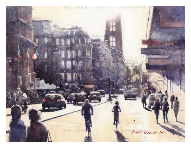 Rue de Rivoli by MichaÅ‚ OrÅ‚owski in Poland